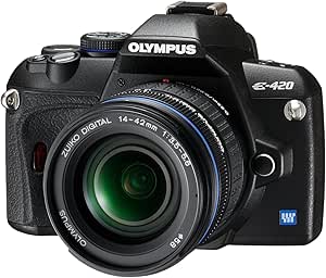 Olympus E-420 SLR-Digitalkamera (10 Megapixel, LifeView) Kit inkl. 14-42mm &amp; 40-150mm Objektive