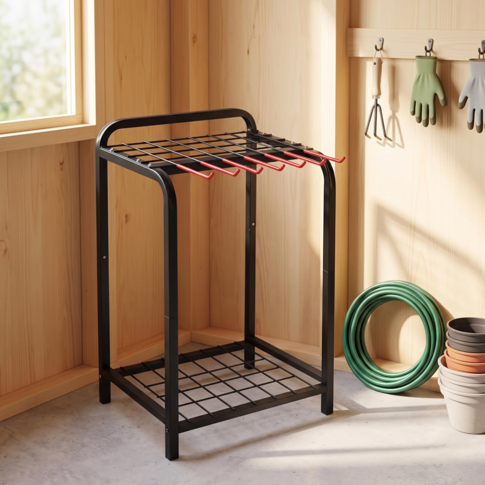 Gralara Support pour Outils Jardin Robuste