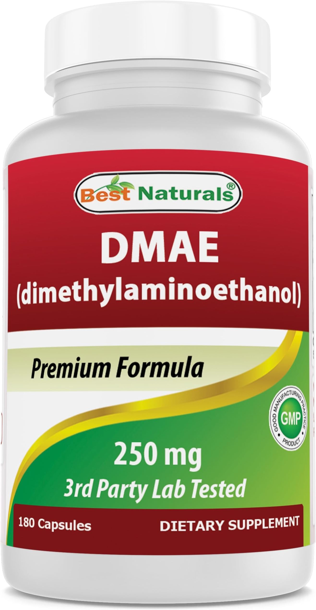 NOW Dmae 250mg , 100 Capsules(Pack of 2) Health & Household