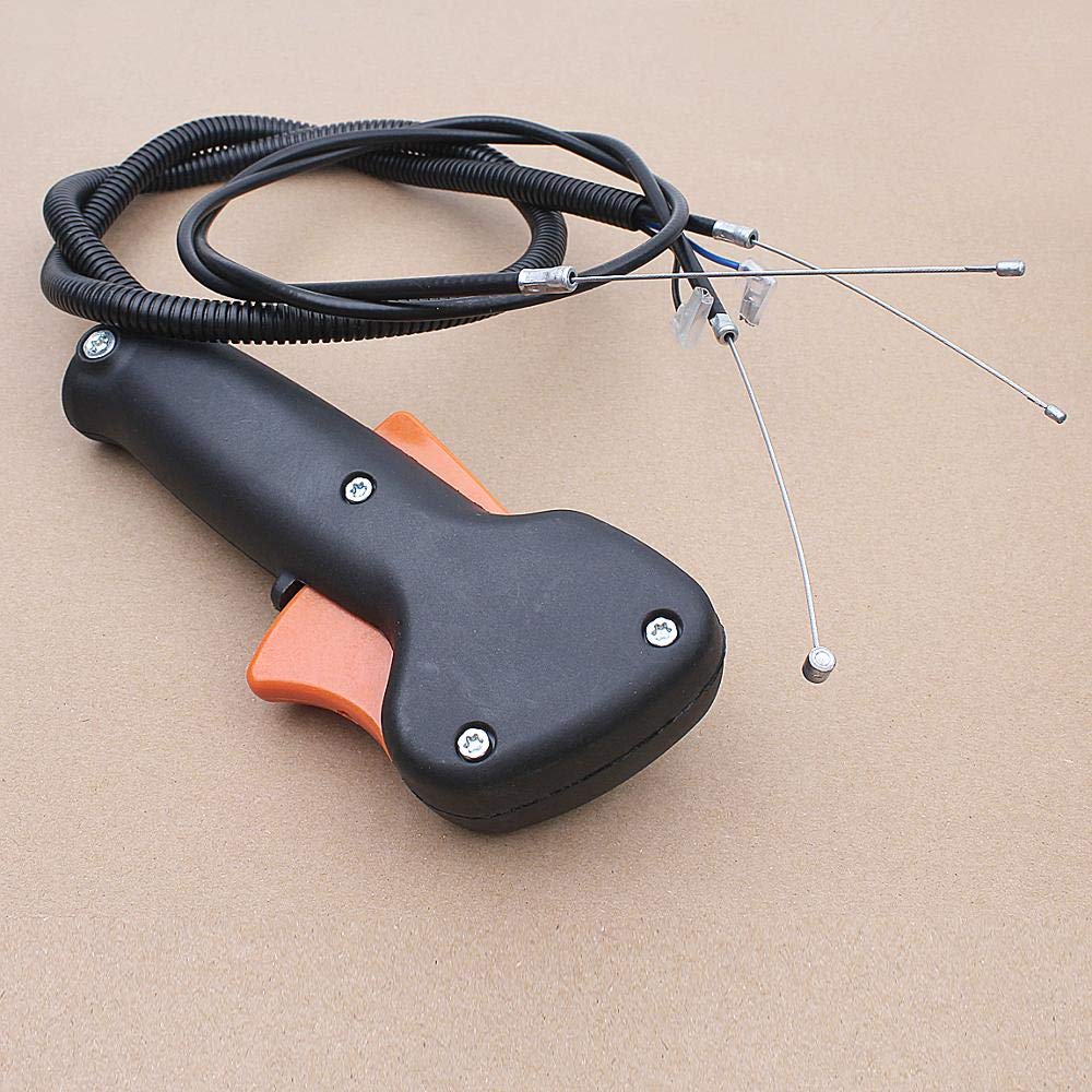 Interruptor de Cable de gatillo de acelerador compatible con St-i-hl FS75 FS80 FS85, piezas de desbrozadora 41371801109, cortacésped de gasolina de repuesto Accesorios para herramientas eléctricas