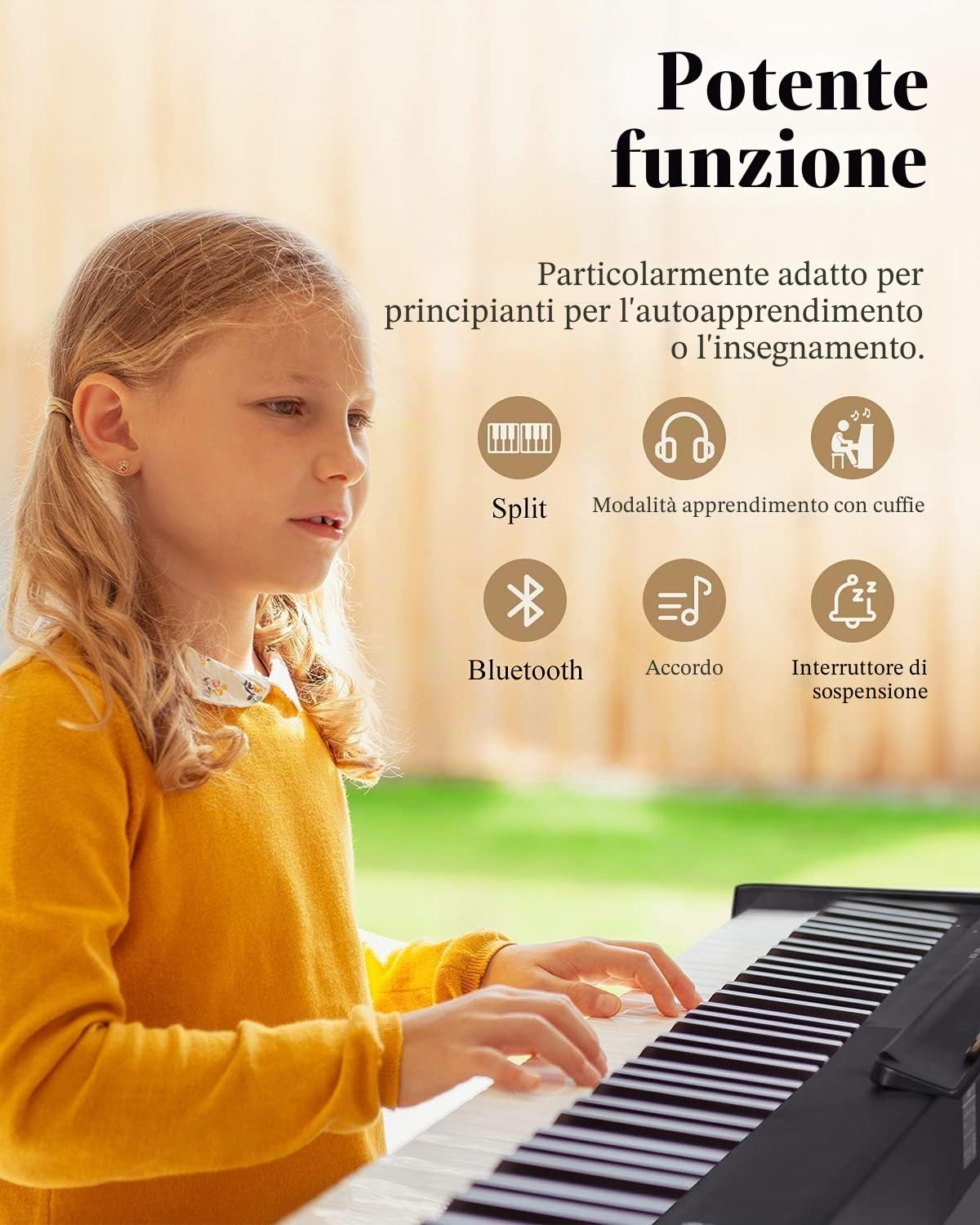 Eastar EP-10 88 Keys Fold Piano
