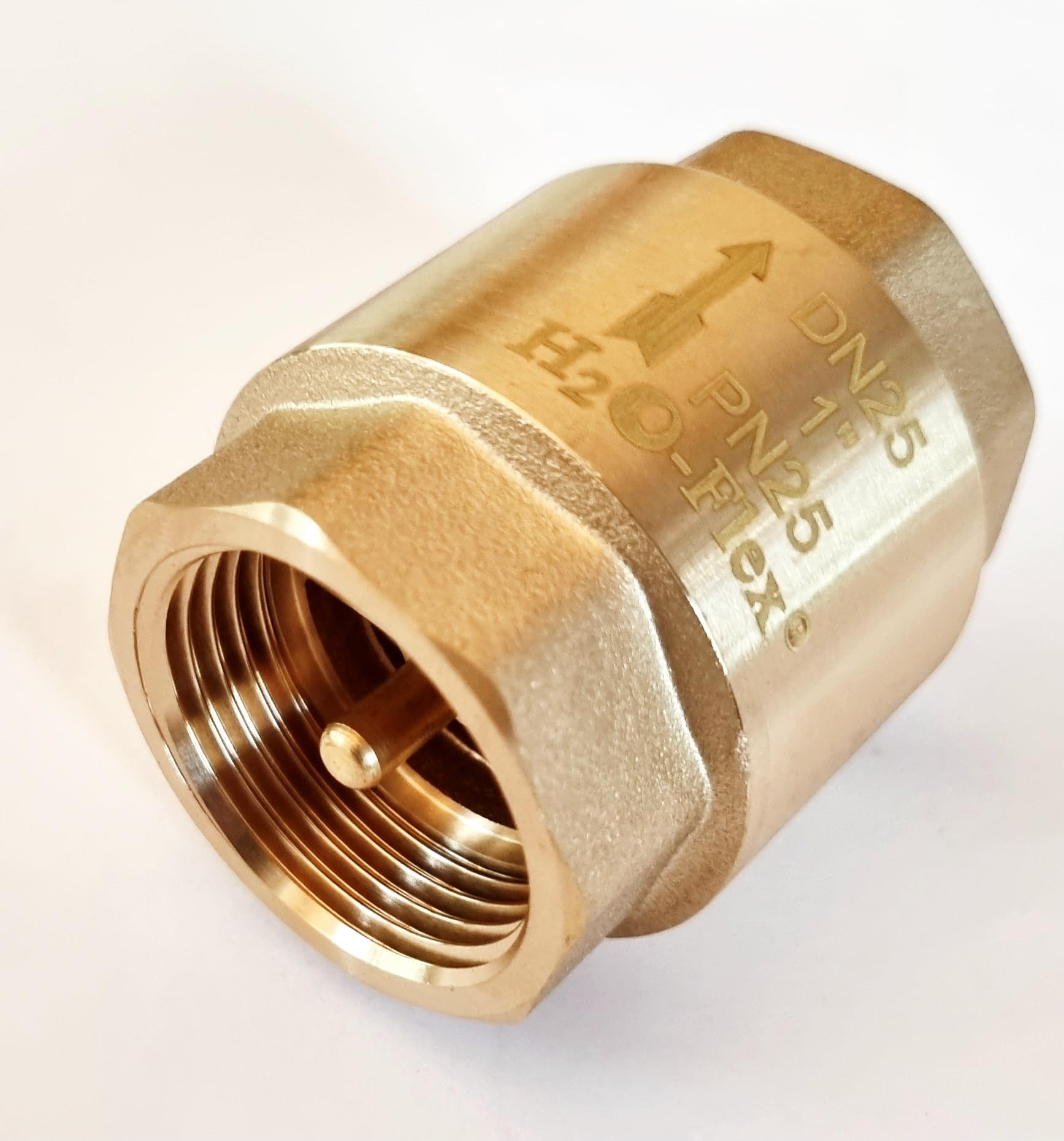 Clapet anti-retour DN40 H2O-Flex laiton 1 1/2 pouce 25 bar