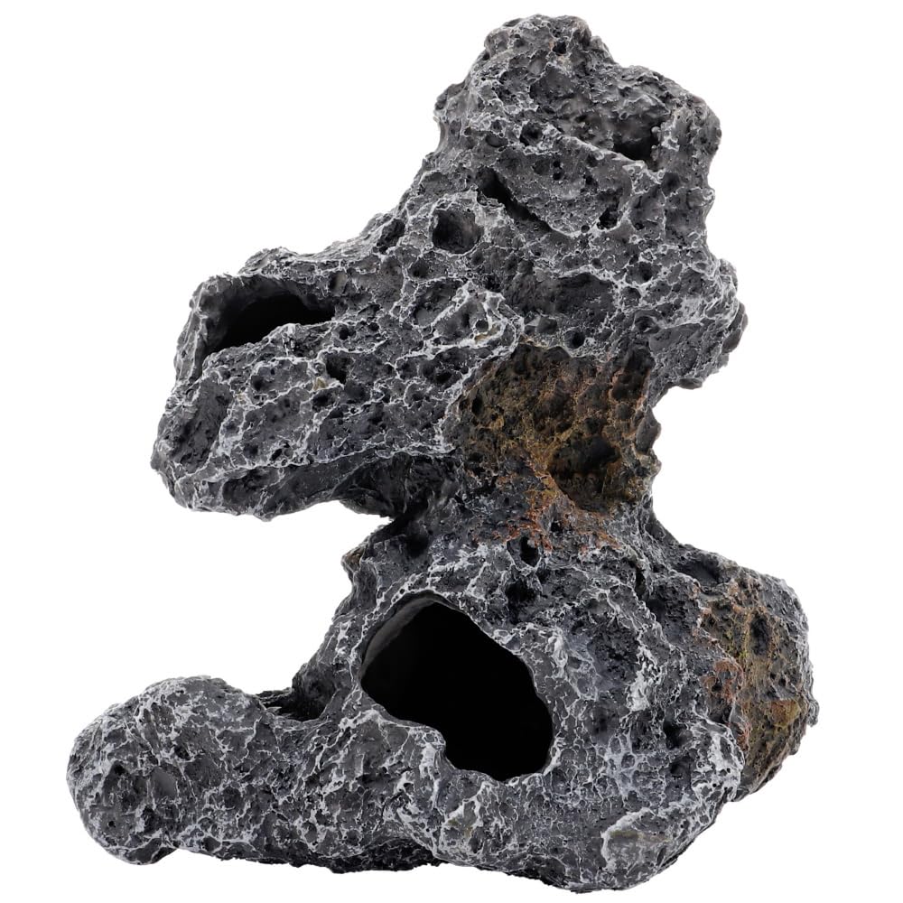 Hobby Cavity Stone Dark 2 19 x 15 x 20 cm Aquarium Decoration