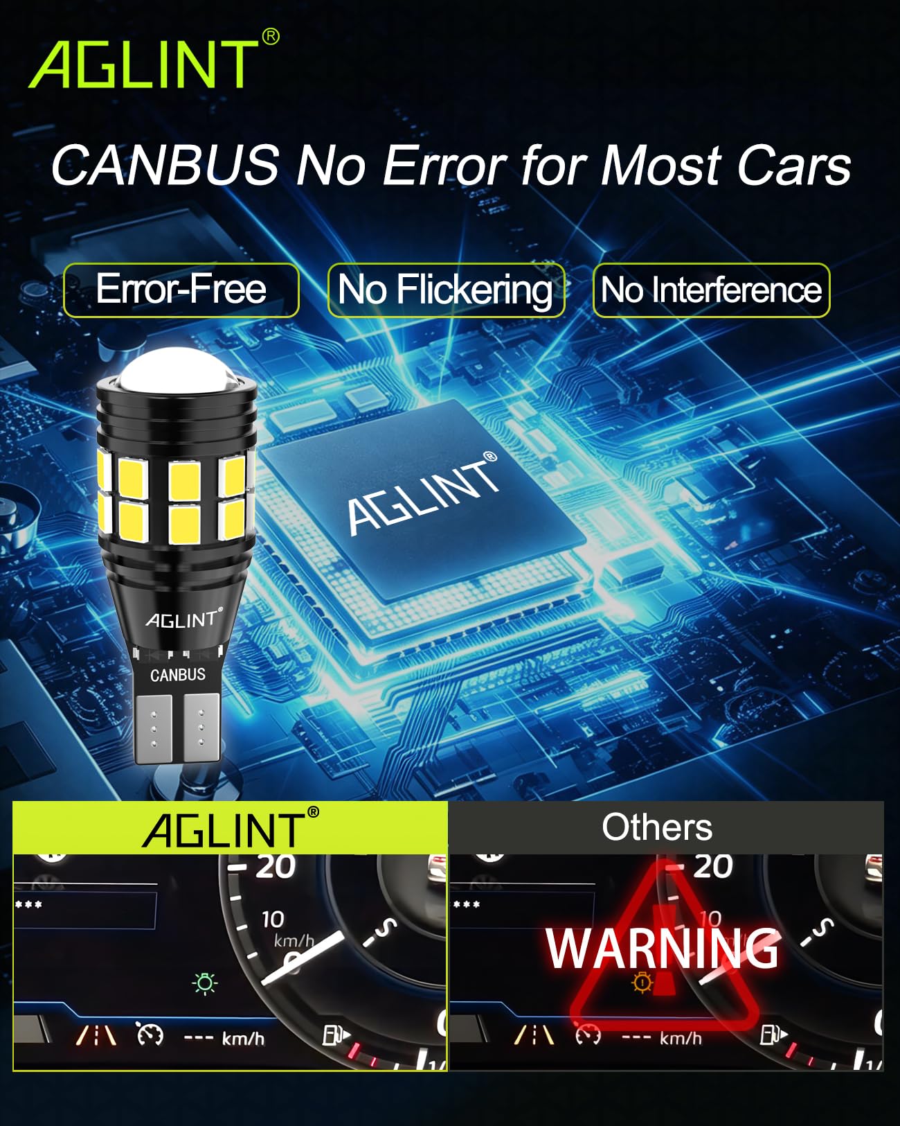 T15 W16W Żarówki LED CANBUS Bez Błędów 22SMD T16 955 921 912 Klin do Samochodowych świateł Wstecznych