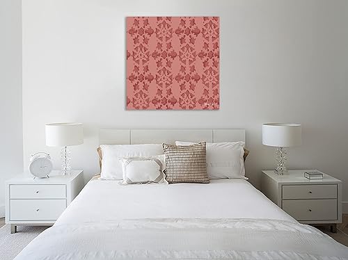 Miniatura 2 de Jaxson Rea "Vintage Petals Pattern VD Gallery Wrapped Canvas by Katie Pertiet, 36" x 36"