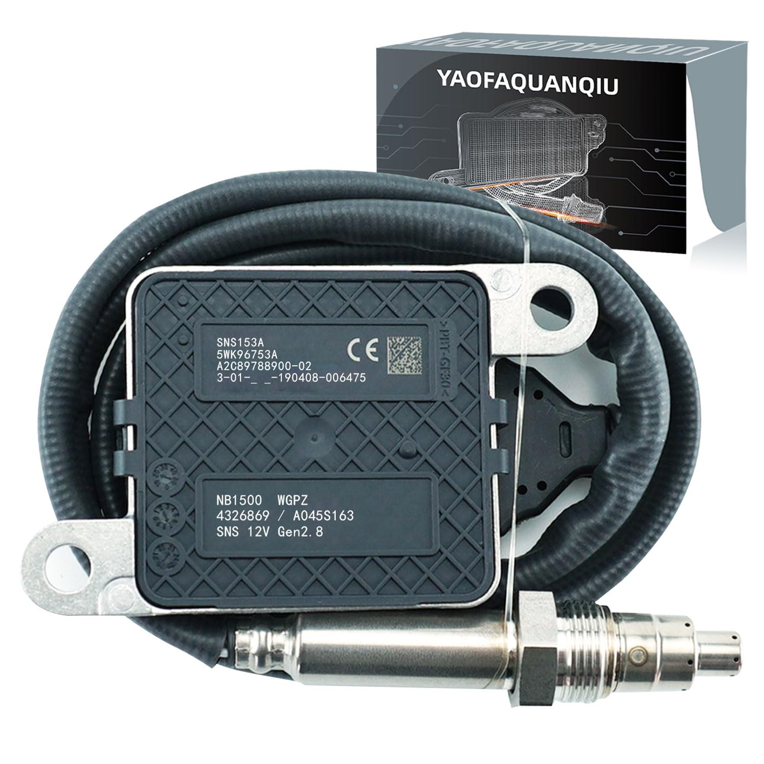 4326869 5WK96753 1954665PRX 2872947 5WK96753B 5WK96753A 904-6006 4326869RX A2C34968000 2872947 Nitrogen Oxide Sensor Nox Sensor Compatible Fits for