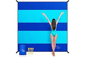 OCOOPA Oversized Sand Free Beach Blanket, Ideal for Teens' Beach Adventures