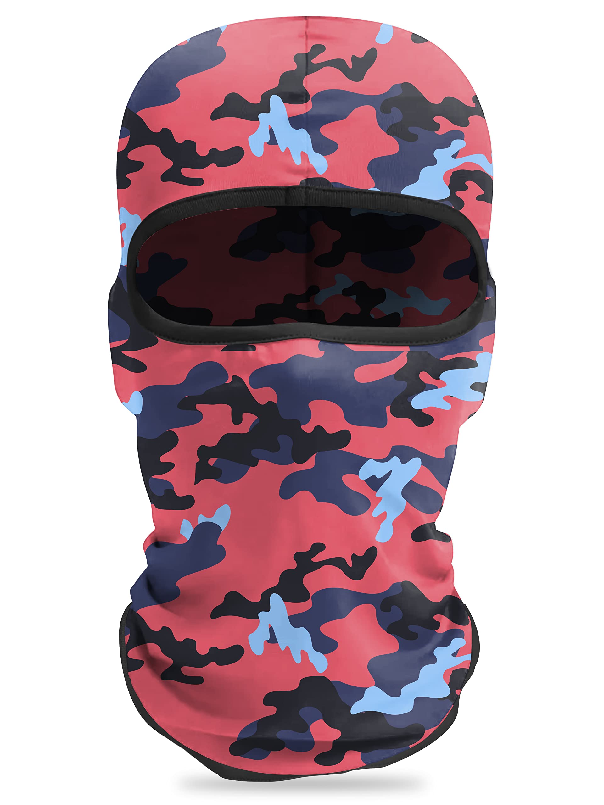 Love My Fashions Unisex Red Love My Fashions® Balaclava Ski Mask For Men - Lightweight For Snowboarding Motorcycle Cycling Skiing Headwear Wind & Uv Protection Helmet (1, )