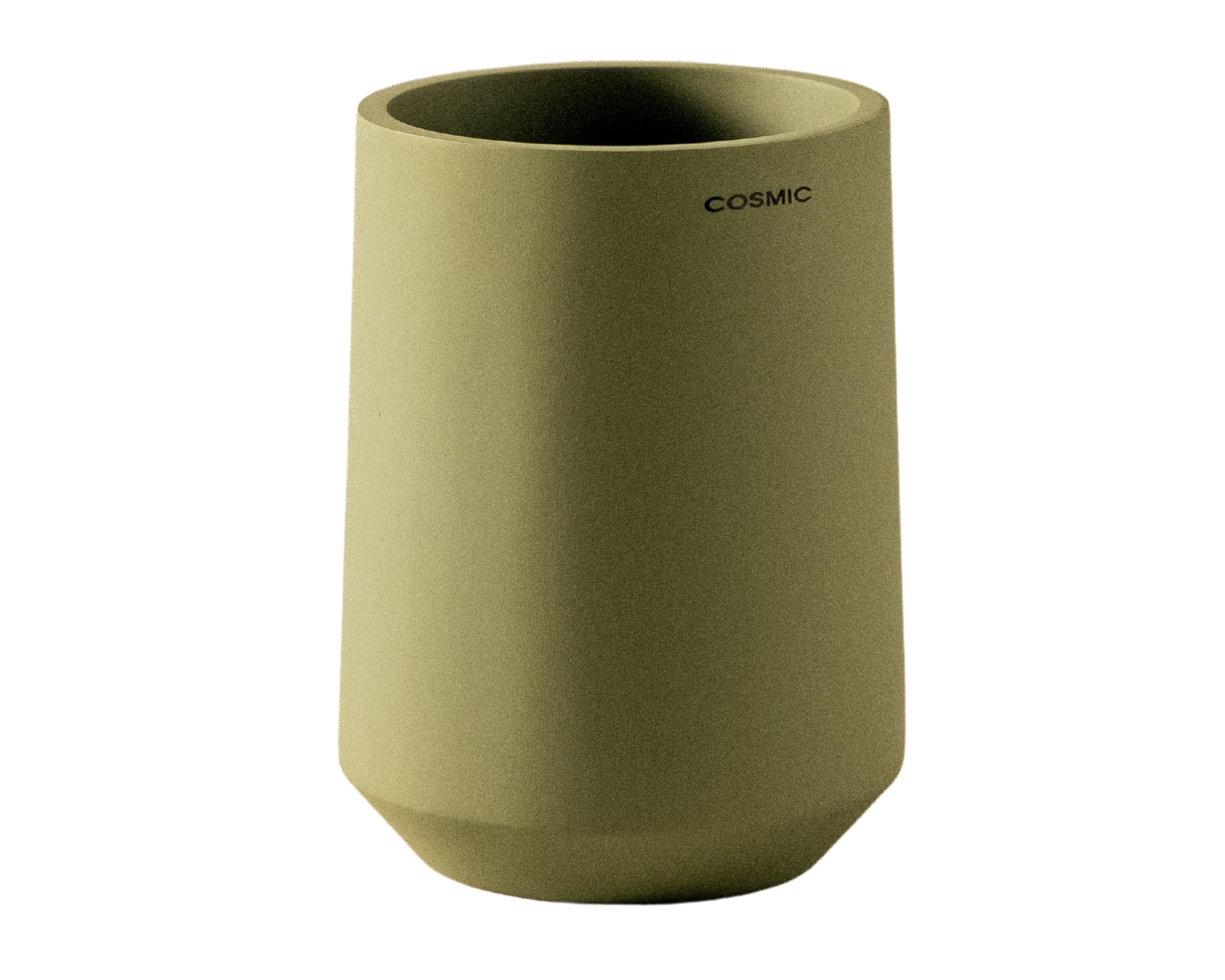 Cosmic Toothbrush HolderBig CapacityDurablePolyresin Soft TouchSage GreenSaona from B&Q