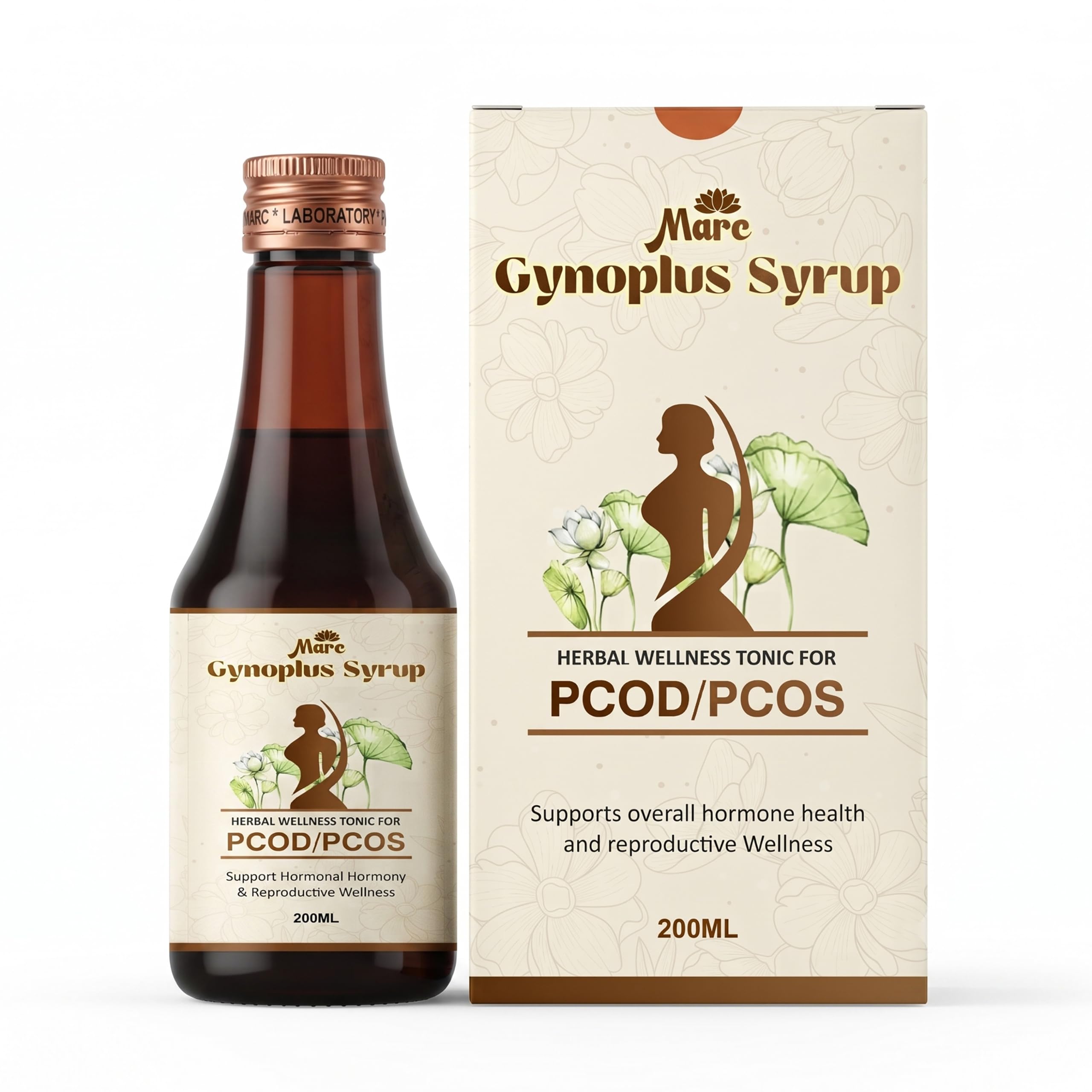 Marc Gynoplus Ayurvedic Syrup|200ML|Support for Healthy Menstrual and Hormonal Balance|Daily Support for Ovarian Function and Wellness|Comprehensive PCOS & PCOD Wellness Formula.-image-45