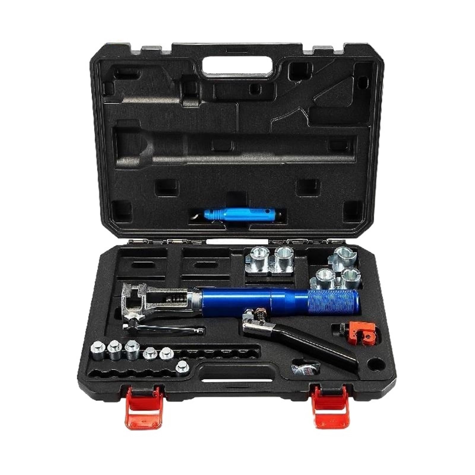 Hydraulic Expanding and Double Flaring Tools Kit Soft HVAC Copper Tube Expander 1/4in to 3/8in Brake Flare Repair Tool
