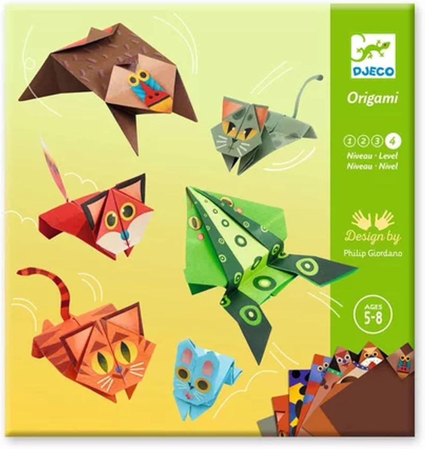 Djeco Origami, Jumping Animals