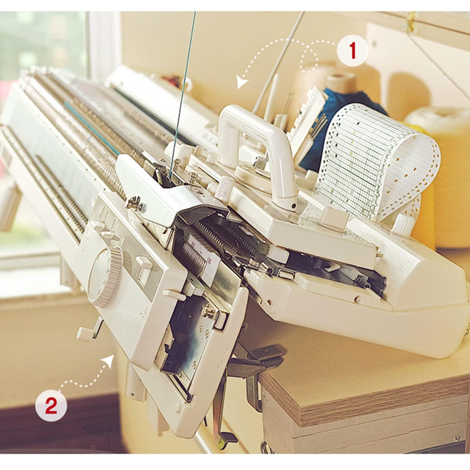 Amazon.co.jp: 編み機、国内スマート織り機セット、4.5mmミッドゲージ