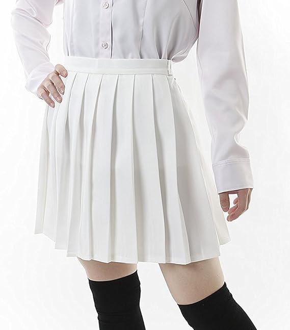 Amazon ひらがなのマッキー 無地プリーツスカート 色 白 サイズ Big 車ひだ 送りひだ スカート 通販 Amazon ひらがなのマッキー 無地プリーツスカート 色 白 サイズ Big 車ひだ 送りひだ スカート 通販