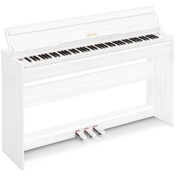 木製 電子ピアノ 88鍵盤 ピアノ 88鍵 アップライト ピアノ電子 Amazon | IKTMI 引き出し 電子ピアノ 88鍵盤 木製 電子 ピアノ