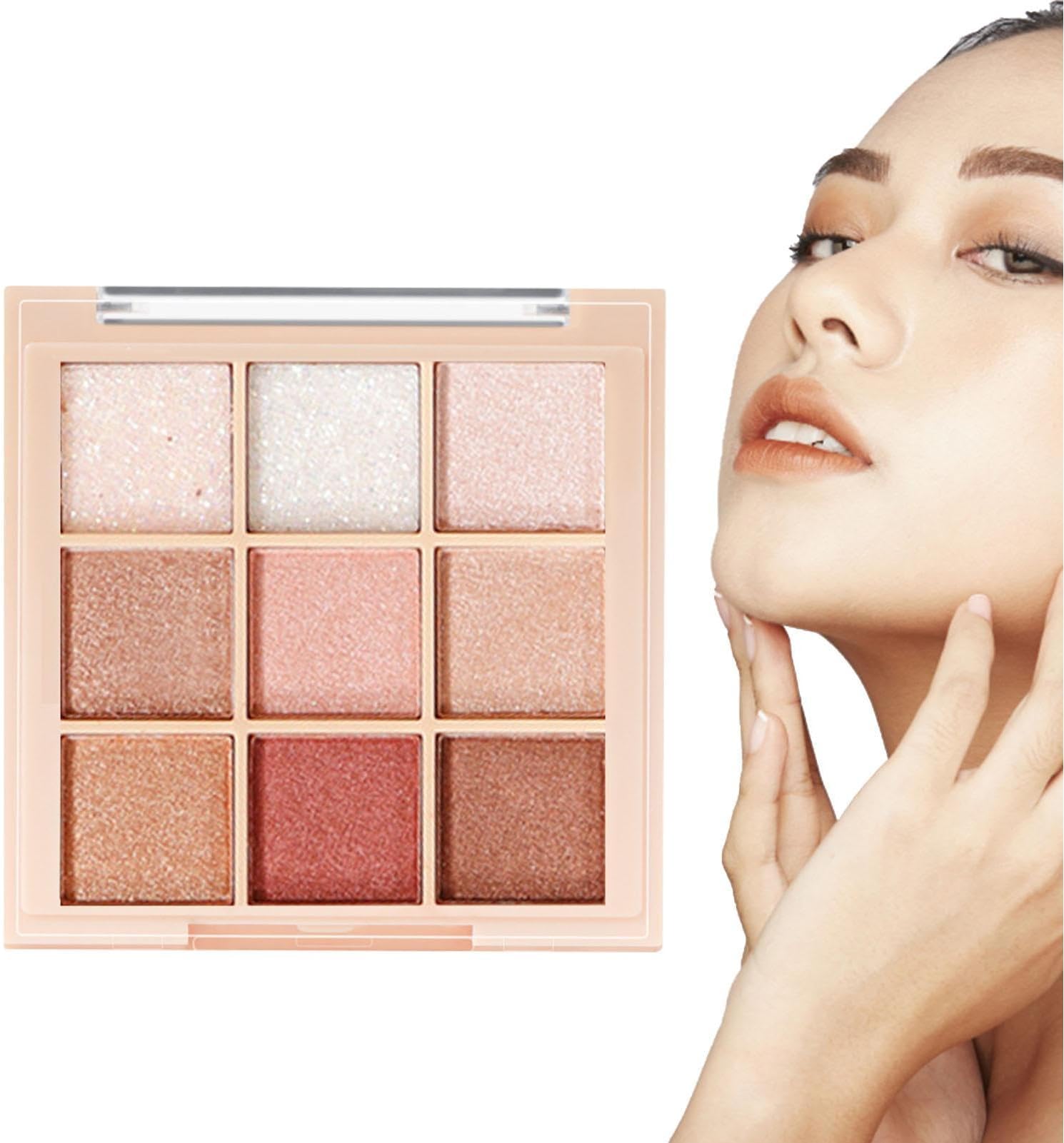 Eyeshadow Palette - Creative Shimmer Eye Shadow Palette | Matte Shimmer Eyeshadow, Long Lasting Blendable, Make Up Eye Shadows Cosmetics Gift Kit