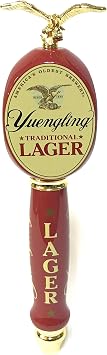 Yuengling Traditional Lager 2018 13" Tap Handle - 3 Sided with Gold Eagle Topper