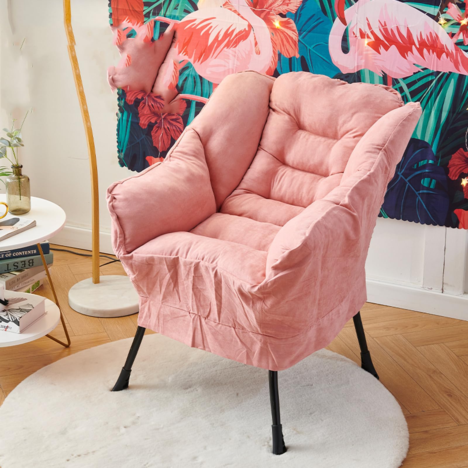 ぽこページ、椅子 Amazon.co.jp: モダンなファブリックの大型レイジーチェア、取り外し