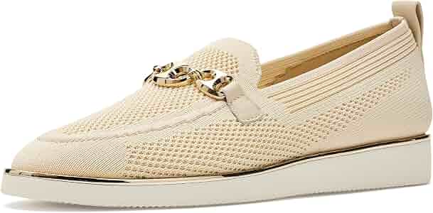 Amazon.com | VANELi Womens Quince, Beige Knit, 5 Medium | Loafers