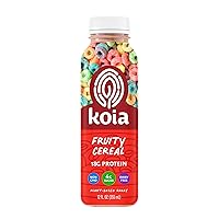 Vista 8 de Koia Proteína - Batido de proteínas vegetales listo para beber (12 onzas) - Horchata de canela - Sin lácteos, sin gluten, sin soja, sin OMG, Kosher