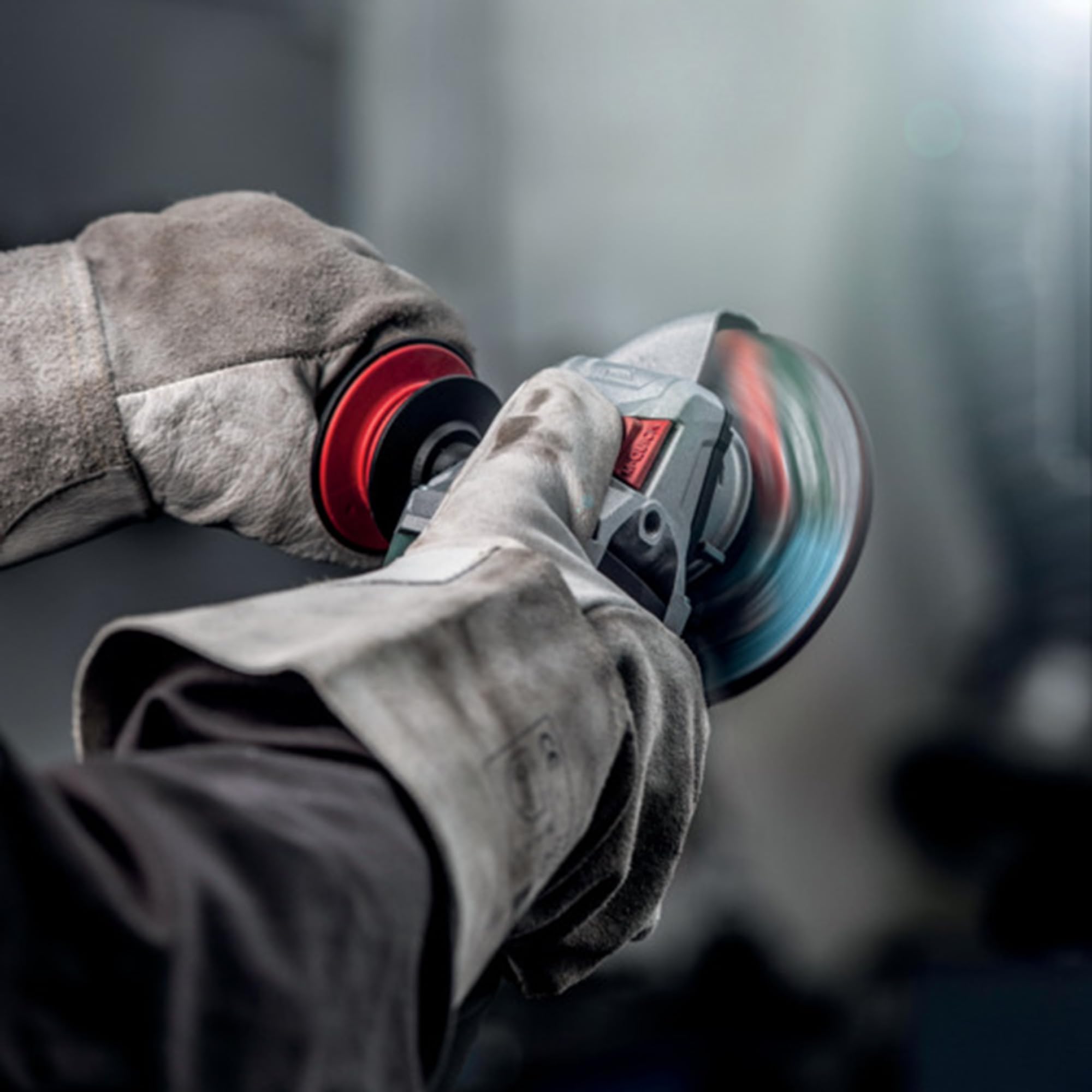 Metabo 6-Inch Angle Grinder, 10,000 RPM, 12 Amp, AC/DC, Slide 