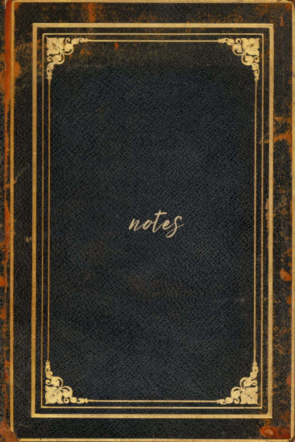 Notes: Vintage Dark Academia Journal Notebook Aesthetic Old Book