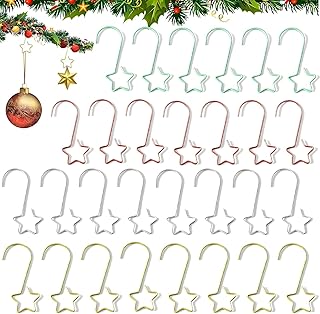 80 Pcs Christmas Ornament Hooks Set