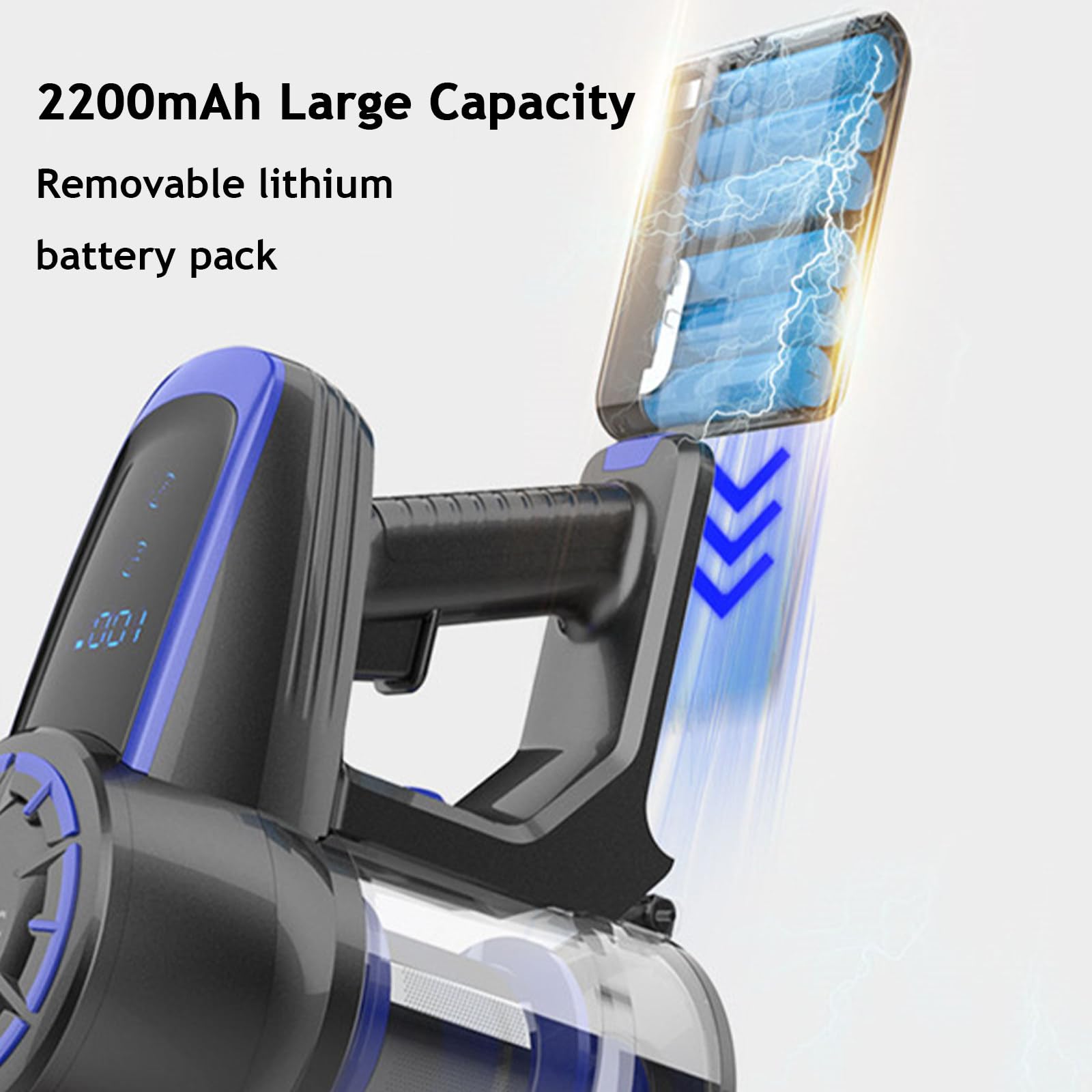 Aspiratore Da Tavolo Da Biliardo Senza Fili, 2 Velocità | Aspirazione: 22kPa | Alimentazione: batteria al litio, senza fili | Utilizzo: sale da biliardo, tavoli da snooker(Blue)