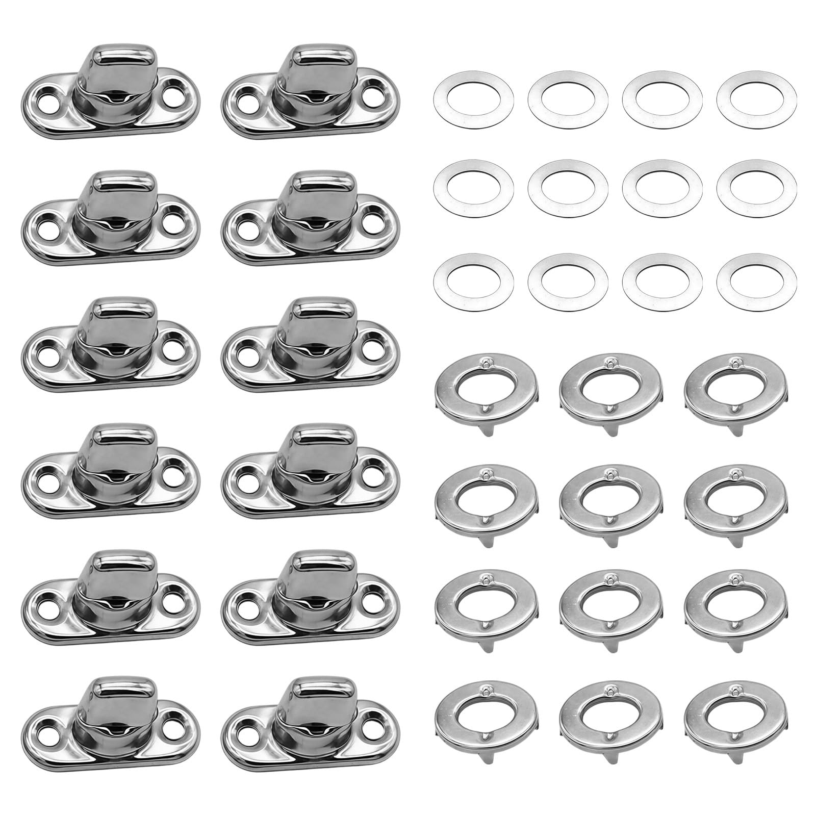 20 X Tourniquets draaisluiting -Tourniket kous en achterplaat (De