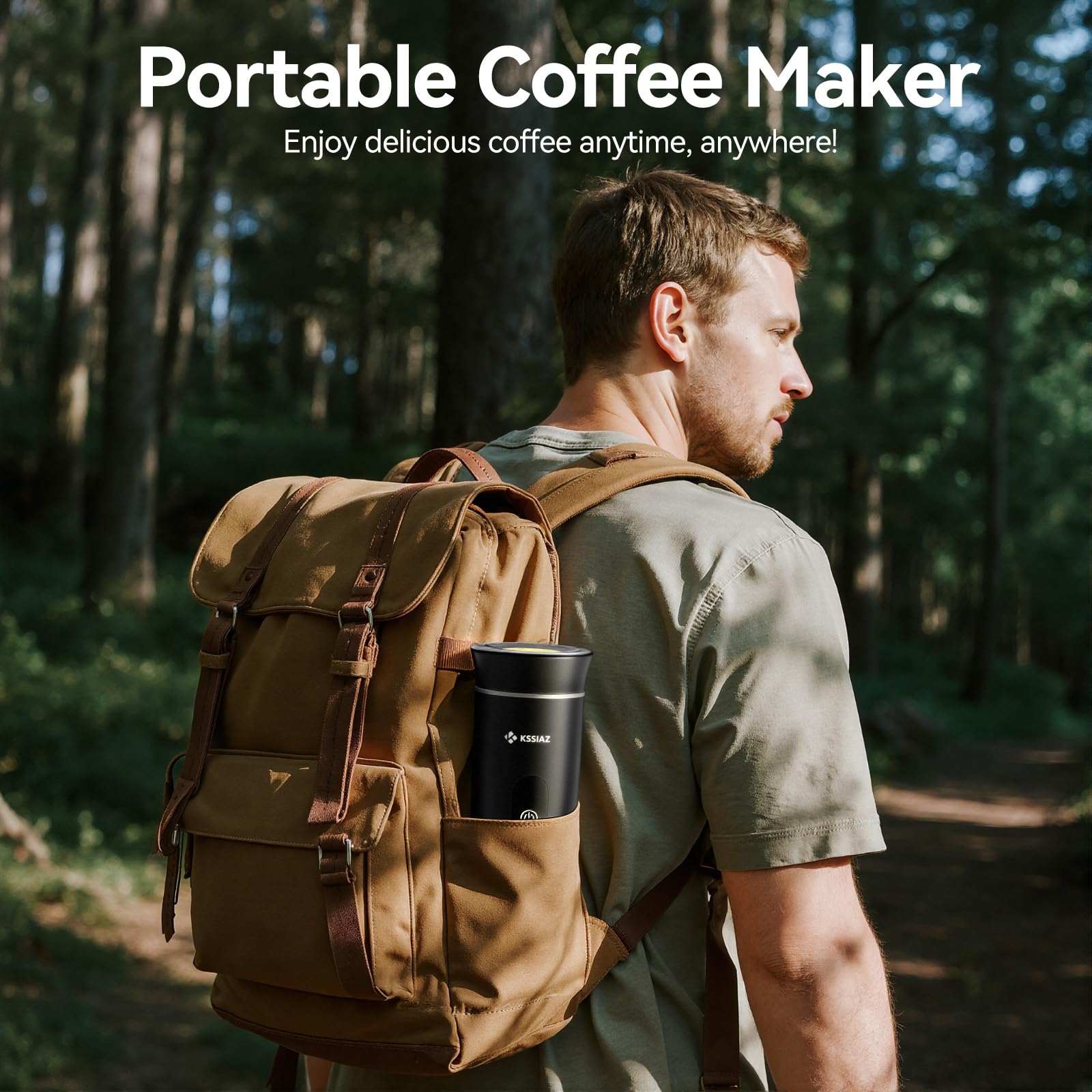 Tragbare Espressomaschine 20 Bar - Mini Kaffeemaschine Für Unterwegs