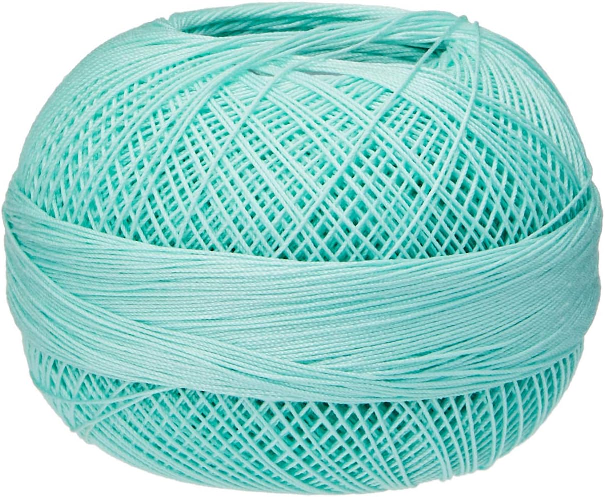 Handy Hands Lizbeth Premium Cotton Thread, Size 40, Seagreen Light