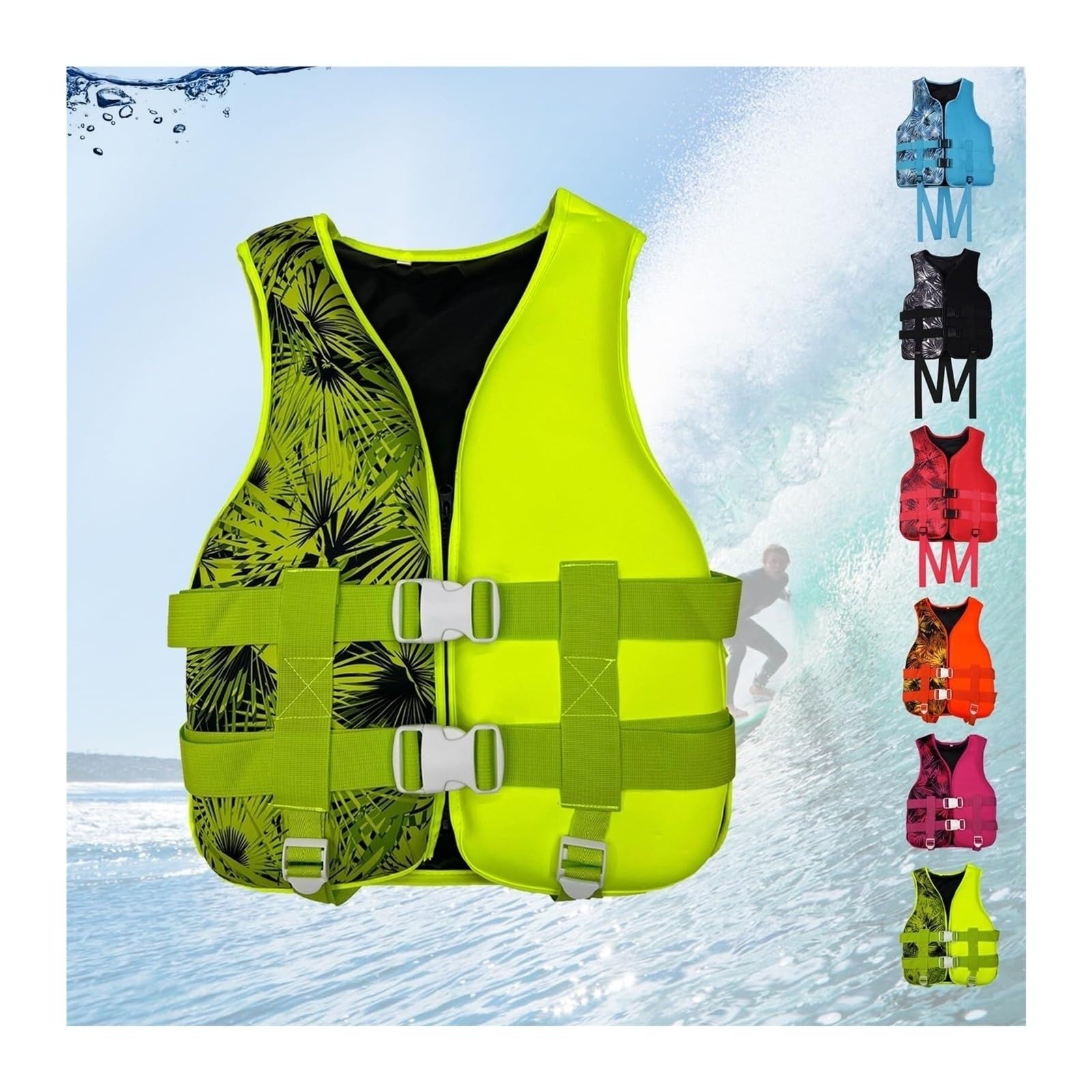 Giacca da Surf con Spalline Regolabili for la Pesca in Kayak