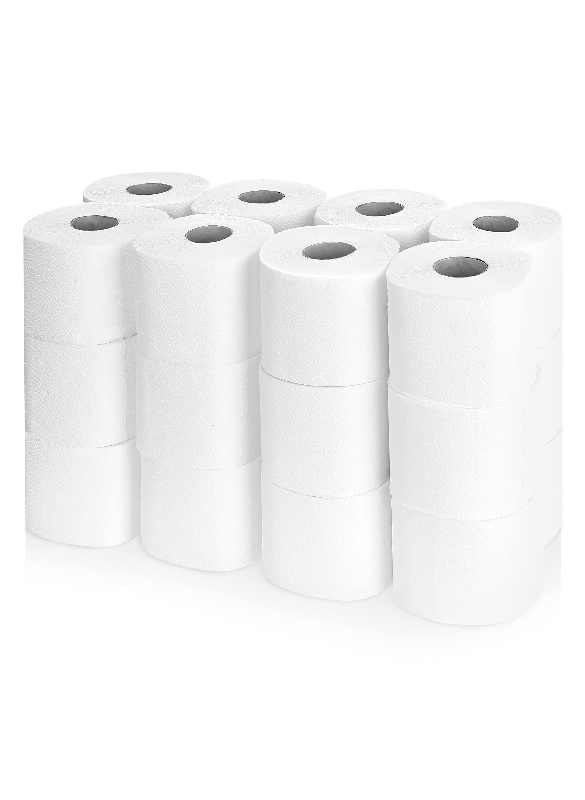 Bawełna Classic Family Pack to mocny Papier Toaletowy | Miękki, 3- warstwowy, wytrzymały papier| kolor biały, 100% celuloza | 1 opakowanie- 24 rolki (24x150 listków)