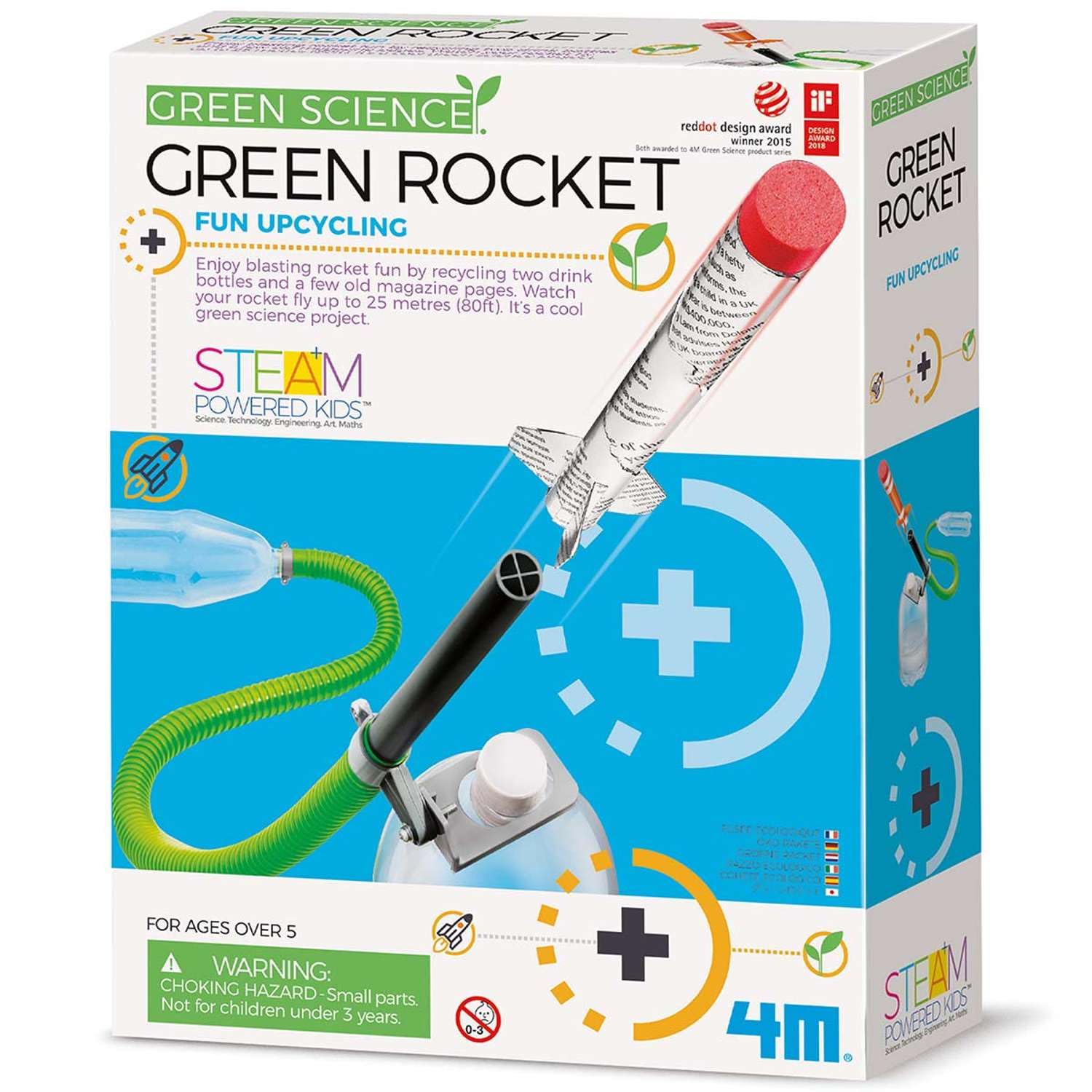 4M Green Science Green Rocket