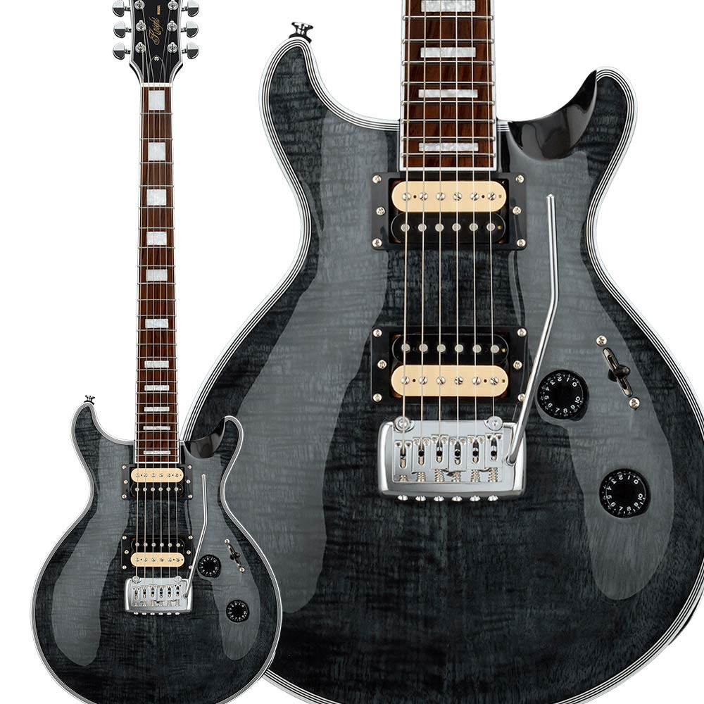 Amazon.co.jp: GrassRoots G-KT-CTM See Thru Black Electric Guitar 