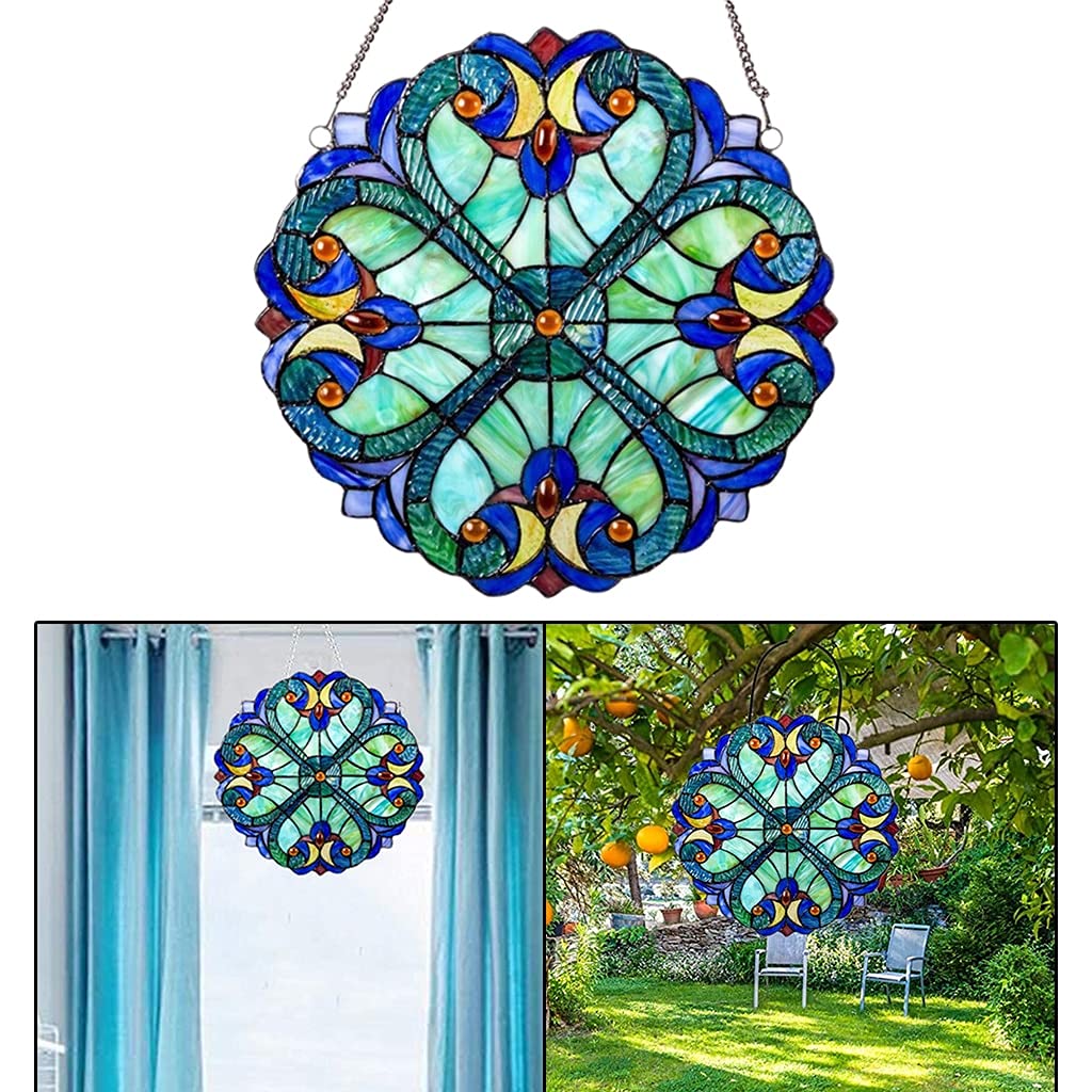 Heshi Buntglas-Weihnachtsdekoration - Glasstern Sonnenfänger,Dekorationszubehör Aus Acrylmaterial Für Wohnzimmer, Wand, Baum, Garten Und Fenster