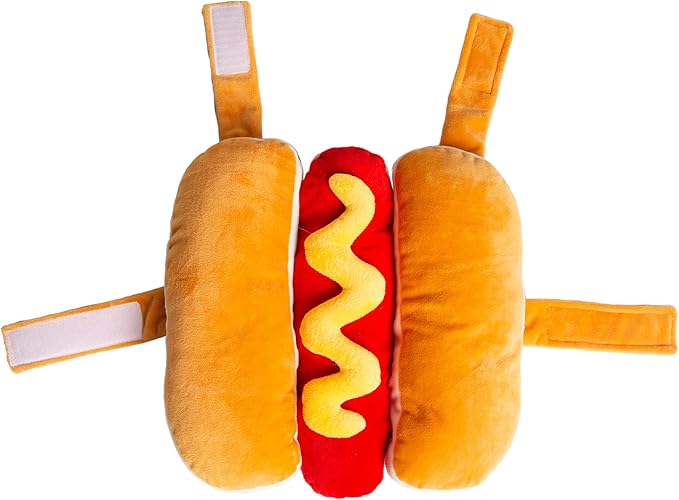 Disfraz de Hot Dog para Perros y Gatos Pet Krewe Talla Grande miniatura 5