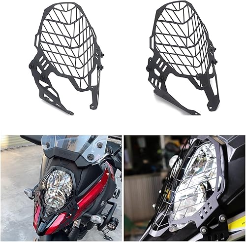 Miniatura 2 de Protector de luz de cabeza de motocicleta para Suzuki DL650 DL1000 V-Strom DL 650 1000 Vstrom 650 (color DL650)