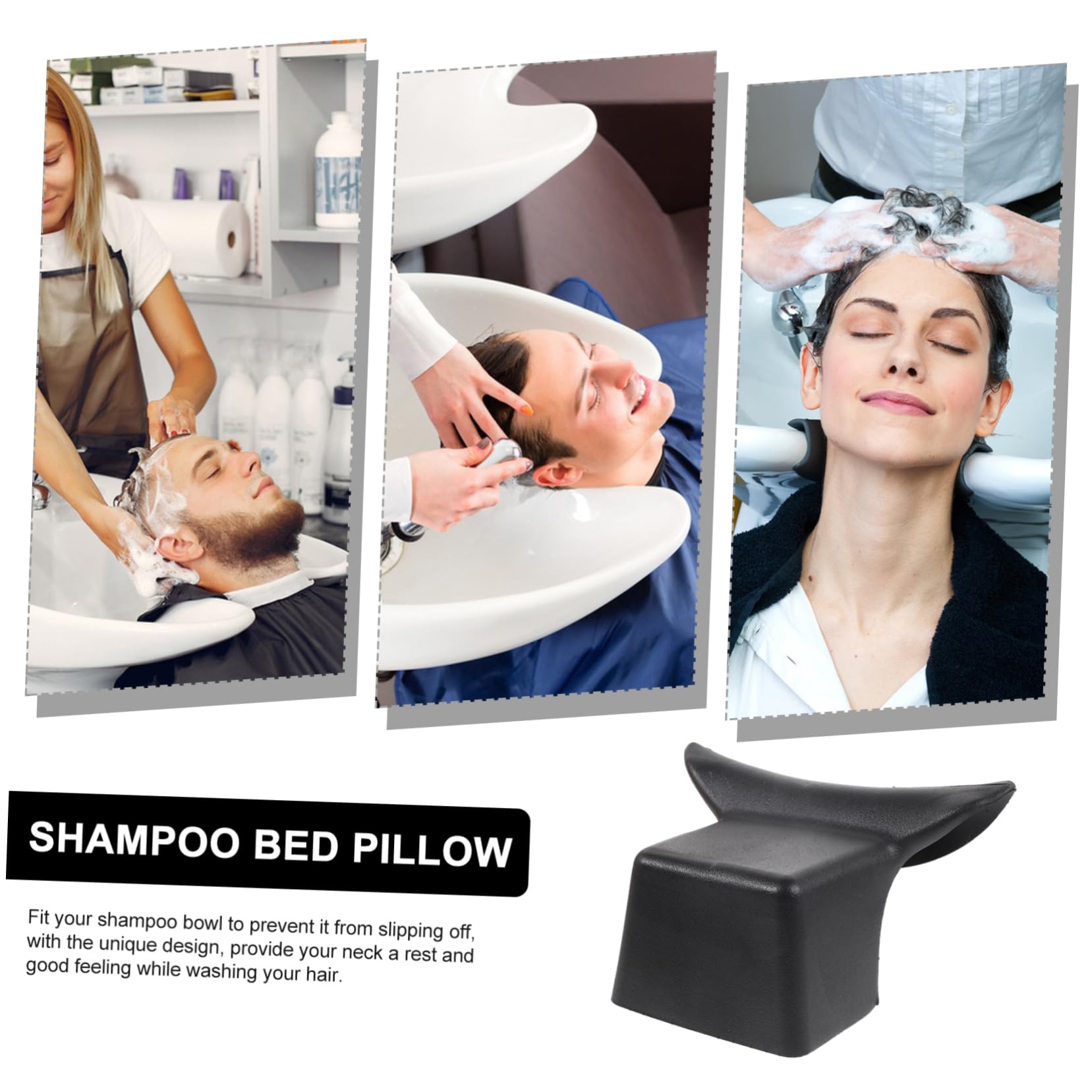 Cuscino Per Collo In PVC Per Lavaggio Shampoo – Supporto Cervicale Ergonomico Per Salone E Centro Estetico