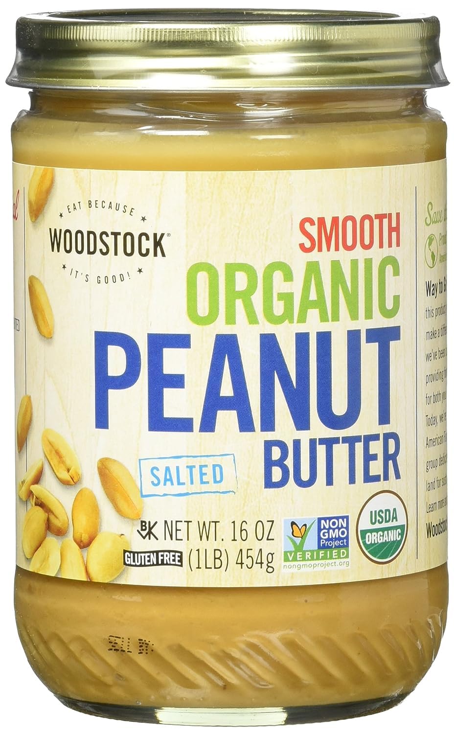 Organic Crunchy Peanut Butter