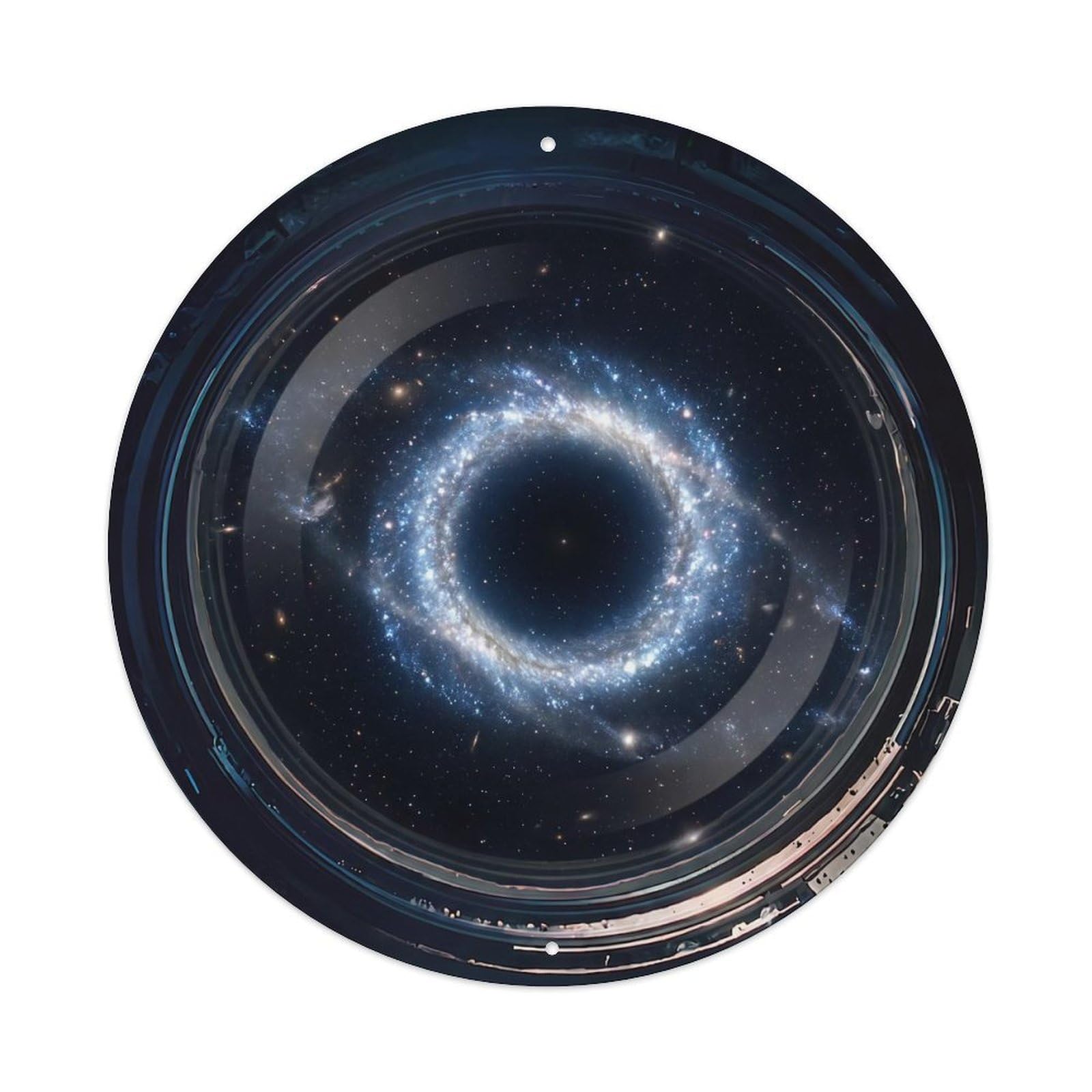 Ring Galaxy View Metal Tin Sign
