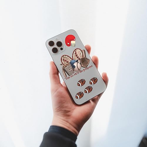 Miniatura 5 de 10 hojas Uv Dtf Cup Wraps Calcomanías de transferencia de fútbol para vidrio, calcomanías temáticas de rugby, calcomanías impermeables Uv Dtf para