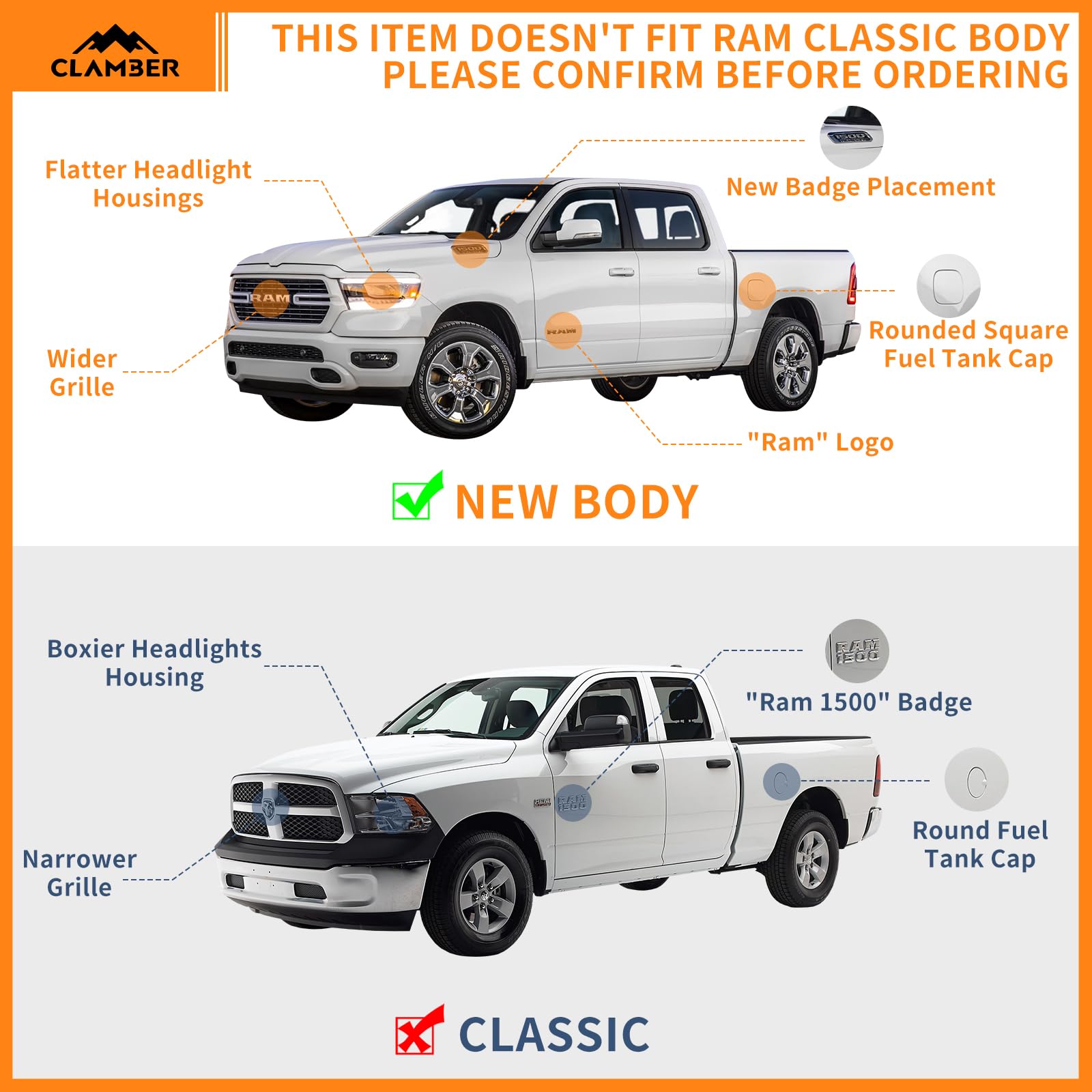CLAMBER Running Boards for 2019 - Product View