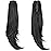 ShulaSHOP Black Ponytail Extension,20 Claw Ponytail Clip Hair Extensions Ponytail Long Curly Hair Ponytail Extension Natural Looking Synthetic Hairpiece for Women