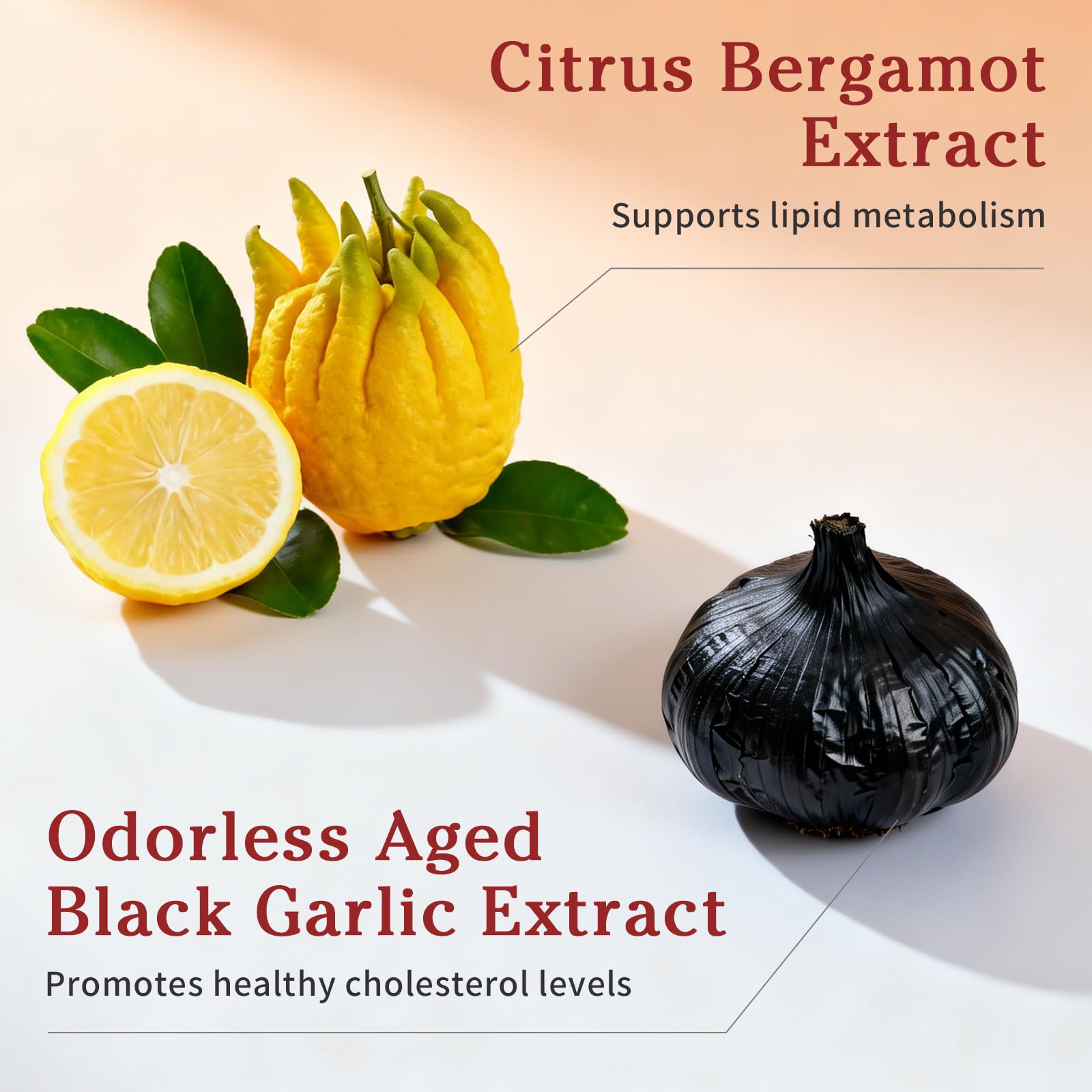 Cholesterol Health Supplements, Garlic Extract & Citrus Bergamot 120 count — Amazon image 7