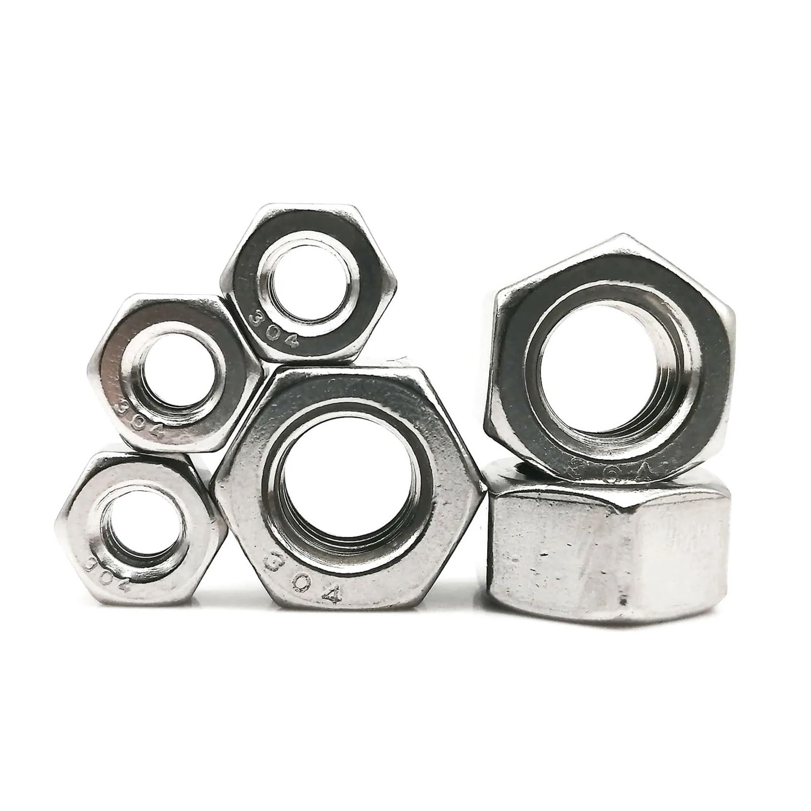 Dadi Esagonali 3/4-16 UNF In Acciaio Inox 316 - Grado Marino, Finitura Liscia (4 Pezzi) Dadi Grado Marino - Foto 2