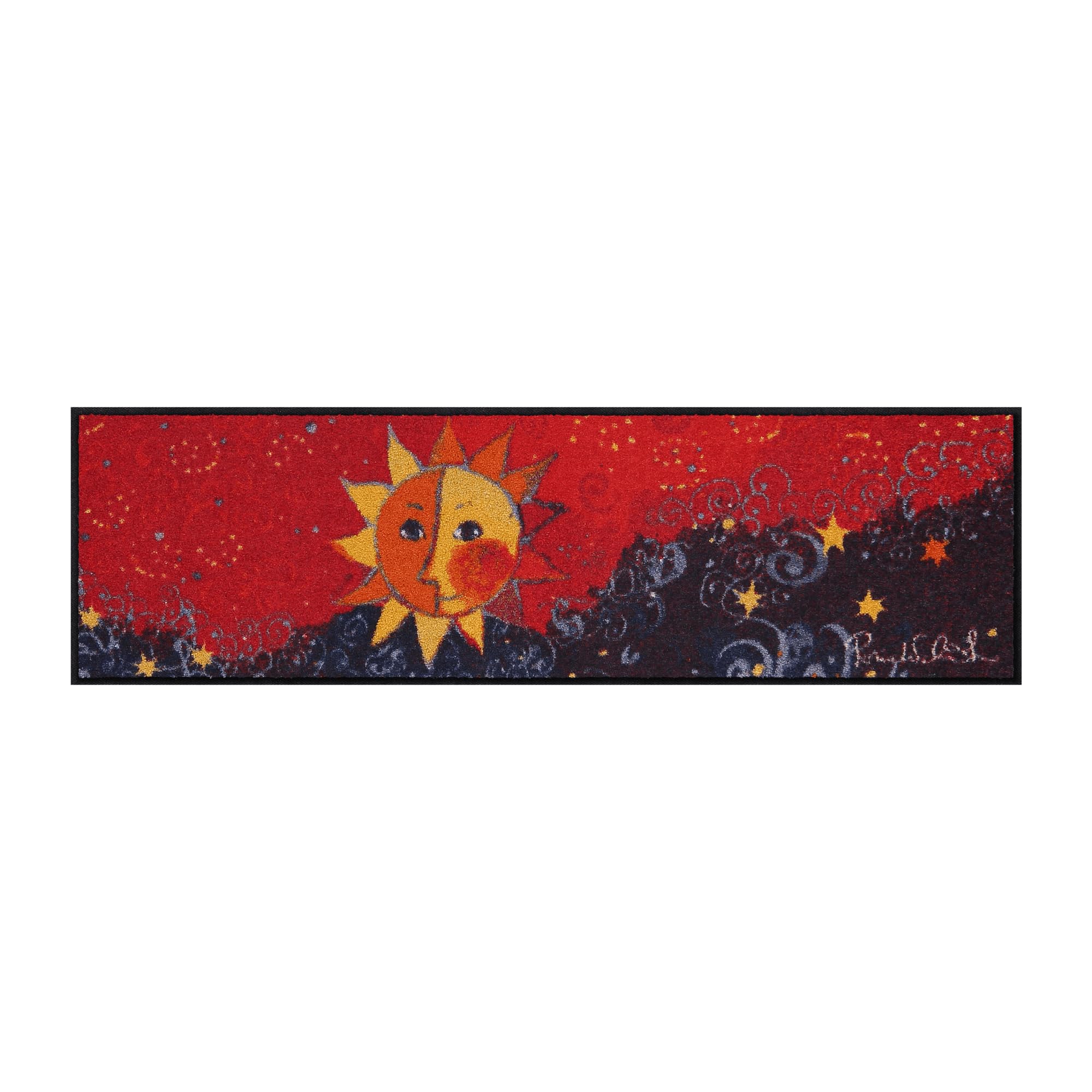 Salonloewe Läufer Sole Remake I Paillasson et paillasson pour intérieur 35 x 120 cm