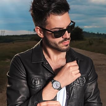 Men's Wristwatch, Waterproof, Popular, Business Watch, Multifaceted Glass, Simple, Stylish, Stopwatch, Easy to Read Dial, Multi-functional Watch, Men's, Sports, Mechanical, Medical, Nurses, Unisex
