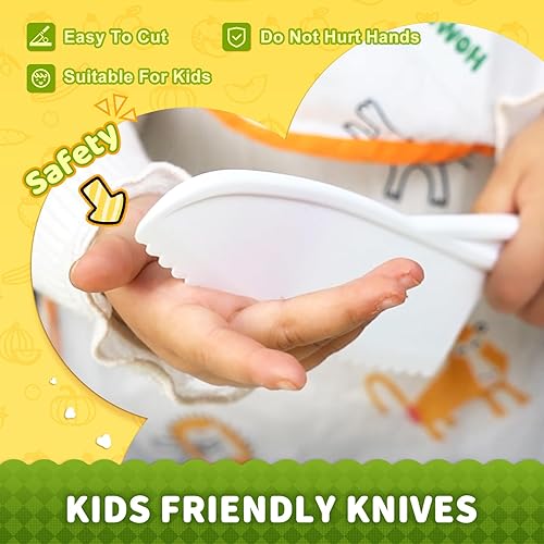 Miniatura 3 de Herramientas de cocina para niños, 18 piezas, juegos de cocina Montessori Real-Montessori para niños pequeños, juego de chef con cuchillos seguros