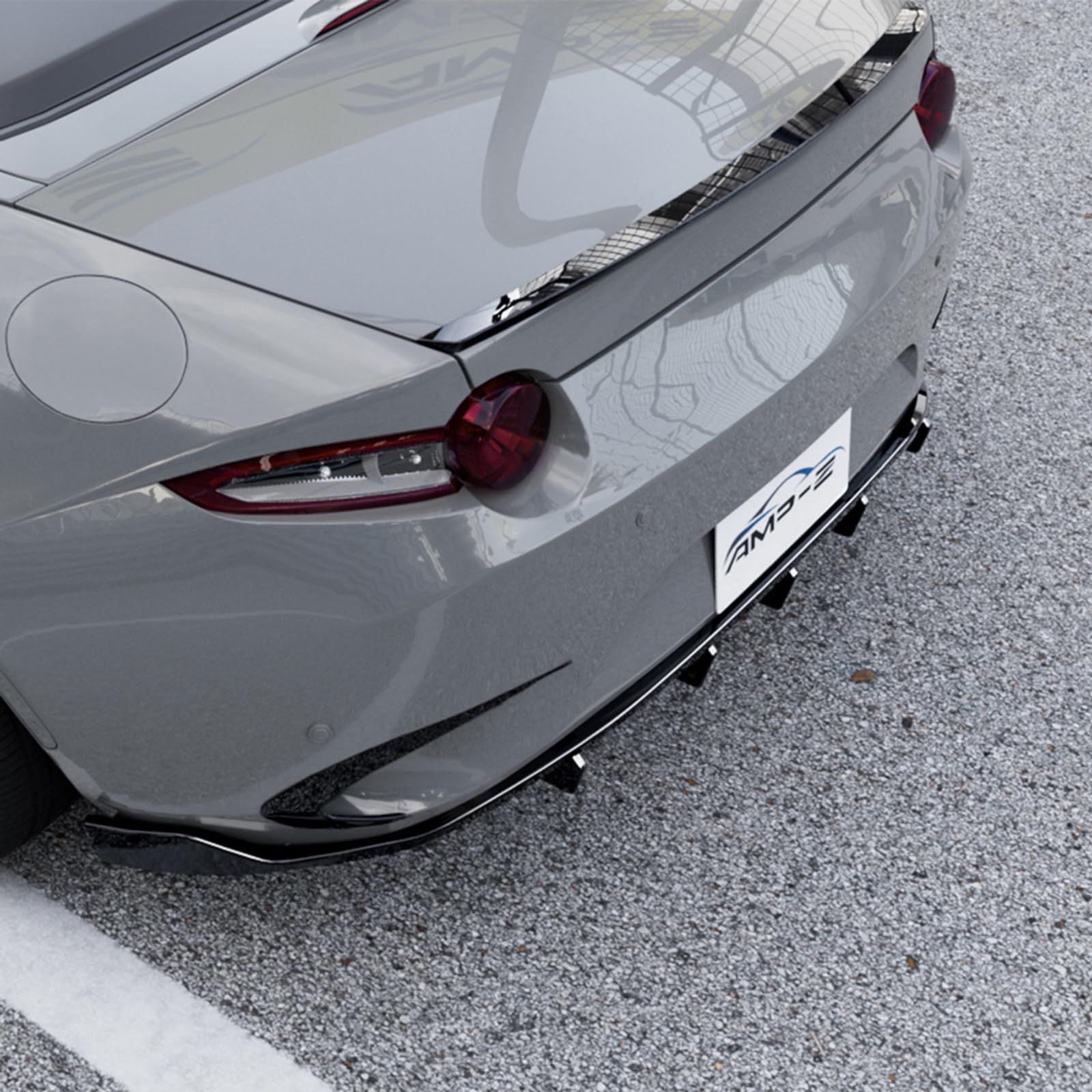 Diffusore paraurti posteriore per Mazda MX-5 Miata ND 2016-2026 Bodykit nero